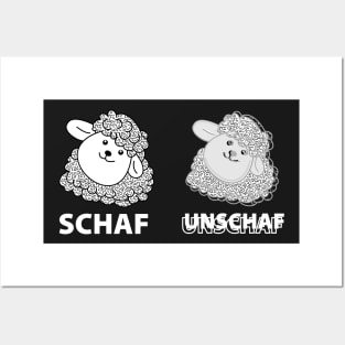 Sheep out of focus funny Posters and Art